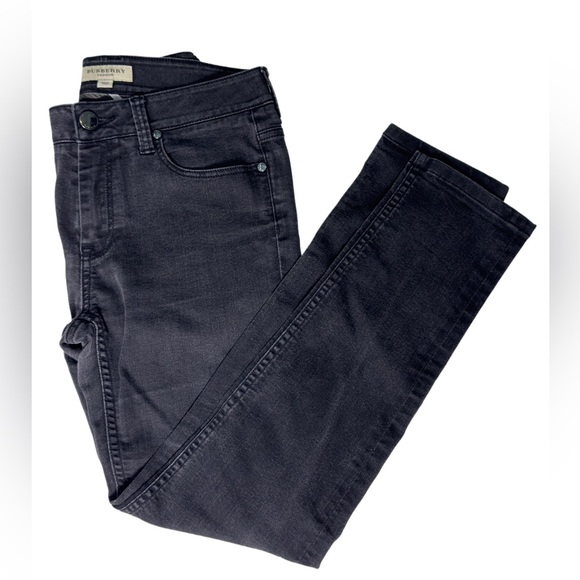 Burberry Women’s Thurlestone Black Skinny Jeans, Size 30 R - Picture 8 of 9